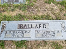 Catherine <I>Ritter</I> Ballard 
