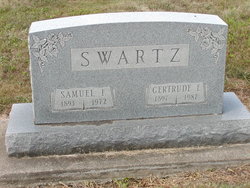Gertrude Elizabeth <I>Grubb</I> Swartz 