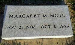 Margaret M. <I>Fox</I> Mote 
