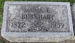 Maria Elisabeth <I>Auck</I> Burkhardt 