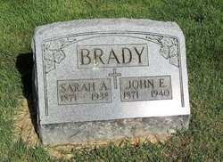 Sarah A <I>McCloskey</I> Brady 