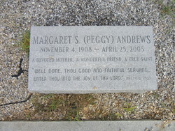 Margaret “Peggy” <I>Scruggs</I> Andrews 