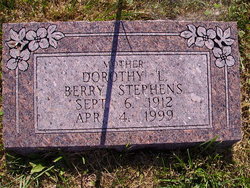 Dorothy Louise <I>Berry</I> Stephens 