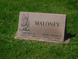 Mary <I>Rooney</I> Maloney 