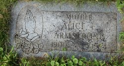 Alice E <I>Garlinghouse</I> Armstrong 