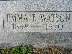 Emma Elizabeth <I>Clay</I> Watson 