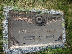 Harriett Catharine <I>Carter</I> Burden 