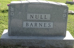 Bertha Mae <I>Null</I> Barnes 