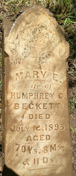 Mary Elizabeth <I>Hines</I> Beckett 