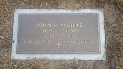 John R Algiere 
