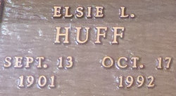 Mrs Elsie L. <I>Mayer</I> Huff 