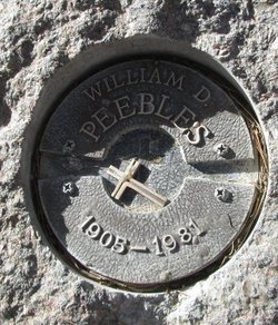 William Dalyrumple Peebles 