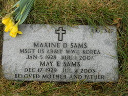 Maxine D Sams 