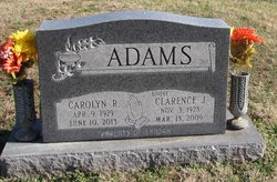 Clarence J “Boone” Adams 