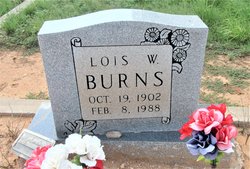 Lois <I>Williams</I> Burns 