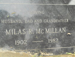 Milas Raymond McMillan 