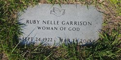 Ruby Nelle <I>McClure</I> Garrison 