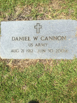 Daniel Webster Cannon 
