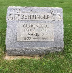 Marie J. <I>McCracken</I> Behringer 