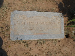 Betty Jane <I>Jones</I> Mullens 