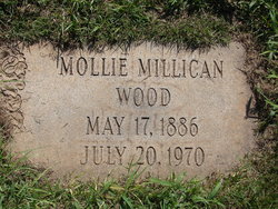 Mollie Mary <I>Baker</I> Wood 