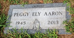 Peggy <I>Ely</I> Aaron 