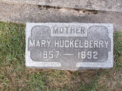 Mary A <I>McWilliams</I> Huckelberry 