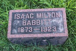 Isaac Milton Babbitt 