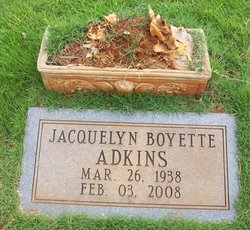 Jacquelyn <I>Boyette</I> Adkins 