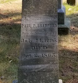 Rev Paul Pendleton Bradford 