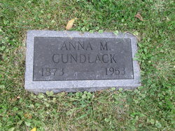 Anna Marie <I>Huebner</I> Gundlack 