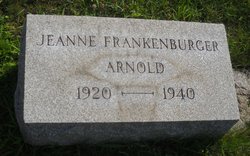 Martha Jeanne <I>Frankenburger</I> Arnold 