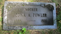 Edna A <I>Lent</I> Fowler 