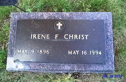 Irene Frances <I>Durfee</I> Christ 