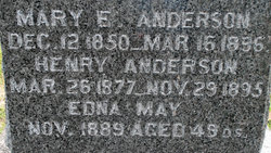 Mary Elizabeth <I>Finnell</I> Anderson 