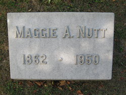 Maggie A. <I>Roberts</I> Nutt 
