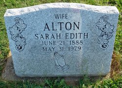 Sarah Edith <I>Root</I> Alton 