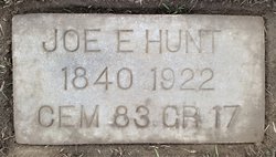 Joseph Edward “Joe” Hunt 