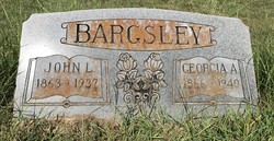 Georgia Annie <I>Boales</I> Bargsley 