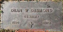 Dean W Desmond 