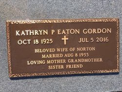 Kathryn Pearl <I>Eaton</I> Gordon 