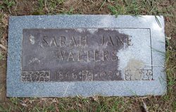 Sarah Jane <I>Smith</I> Walters 