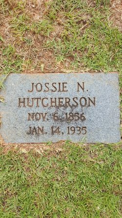 Josephine Heneter “Jossie” <I>Nolan</I> Hutcherson 