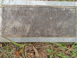 Marilyn E. Roberts 