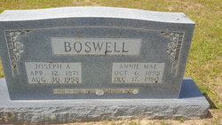 Annie Mae <I>Devore</I> Boswell 