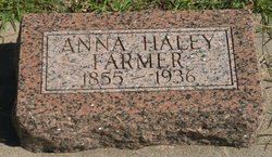 Anna <I>Haley</I> Farmer 