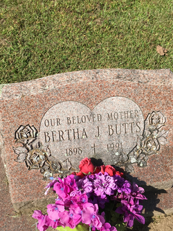 Bertha J Butts 