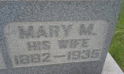 Mary A. <I>Miller</I> Christopher 