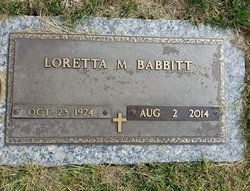 Loretta Mae <I>Sanders</I> Babbitt 