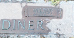Annie <I>Walker</I> Gardiner 